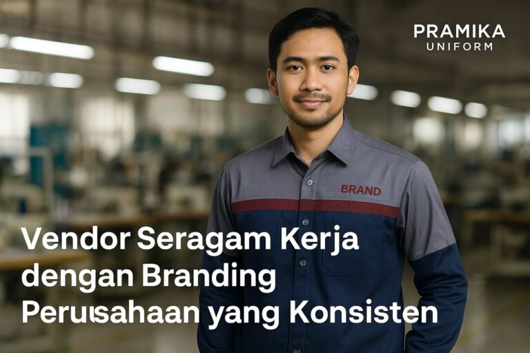 Vendor Seragam Kerja dengan Branding Perusahaan yang Konsisten ...